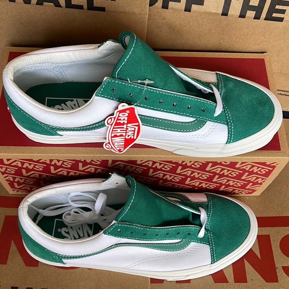 Vans Style 36 Classic Sport Cdmmgreen/True White WMNS - Picture 4 of 16